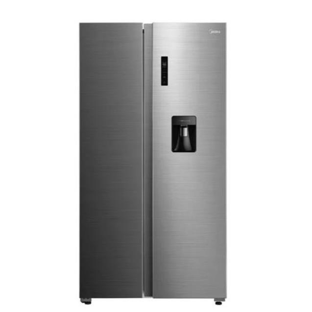 Heladera Midea Side By Side Con Freezer No Frost Inverter Silver 510L (MDRS710)