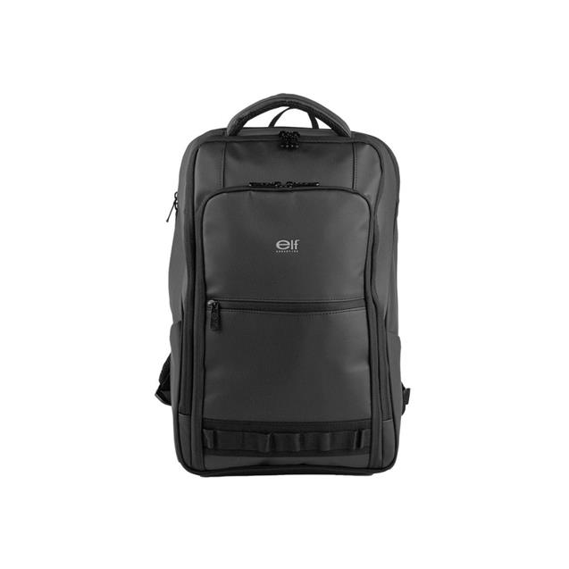 Mochila Elf Portanotebook Impermeable Negra (I2126)